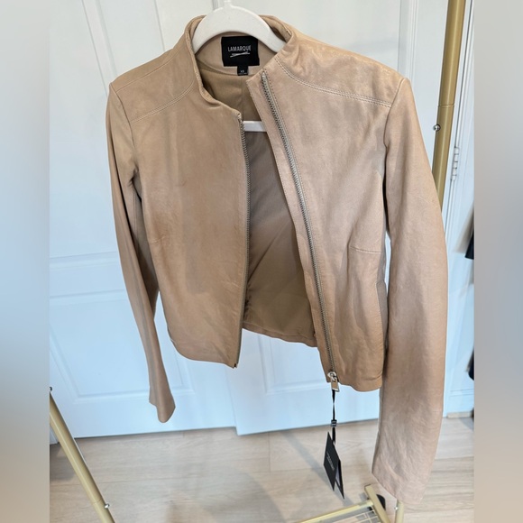 NWT fitted 100% leather jacket - Picture 5 of 13